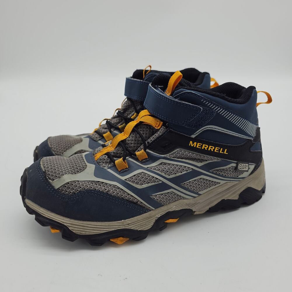 Merrell Moab Waterproof Hiking Boots MK260890 E19‎ 61954 Boys Size 6M